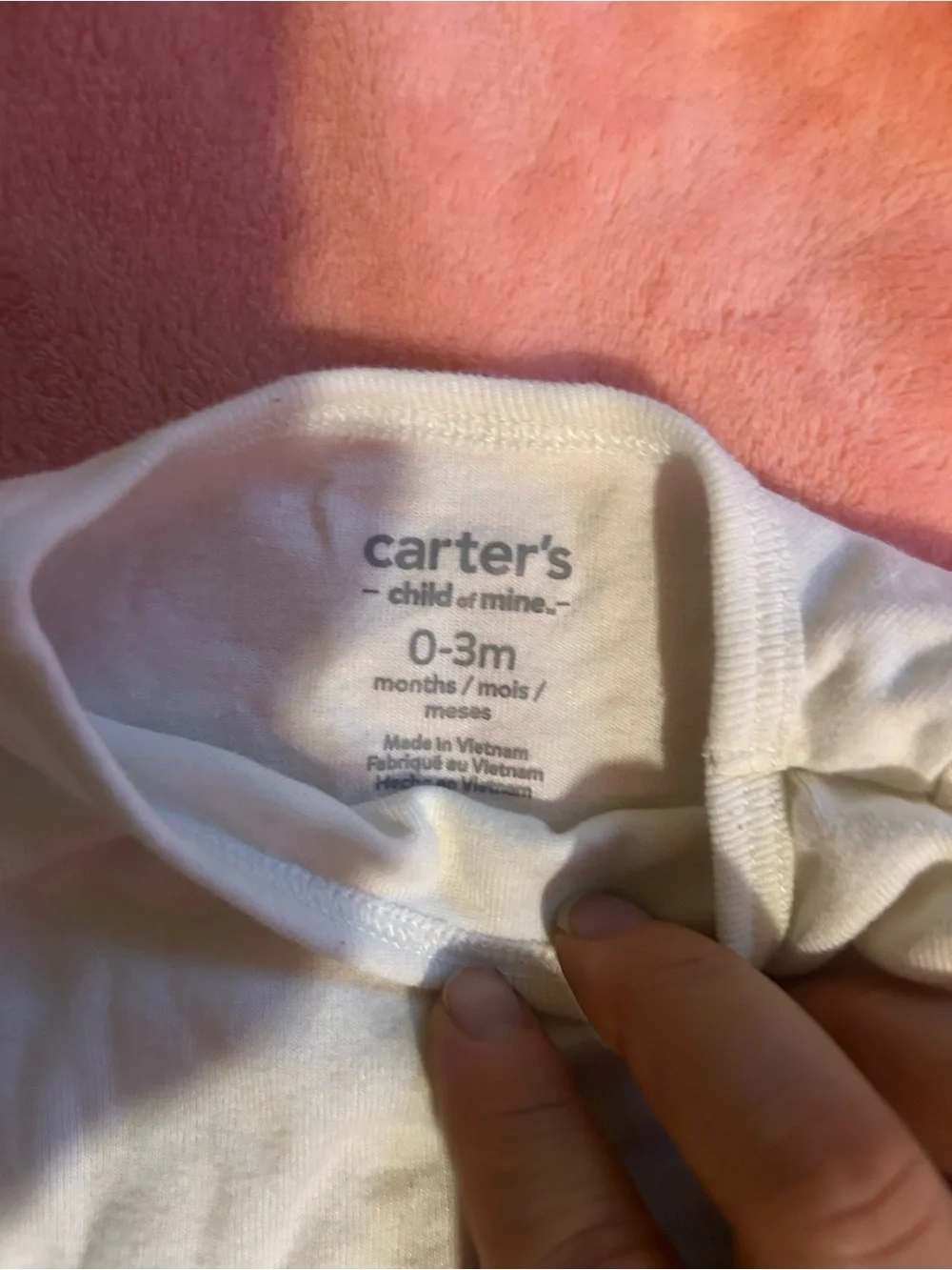 Carters light cream